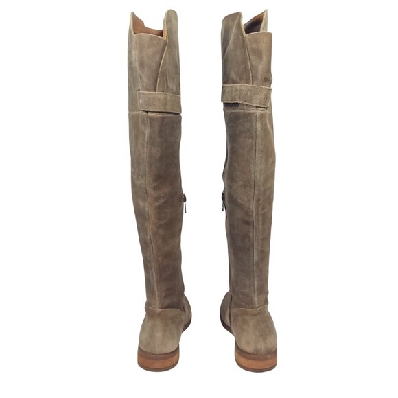 Born Tan Over the Knee Boots - Picture 3 of 14